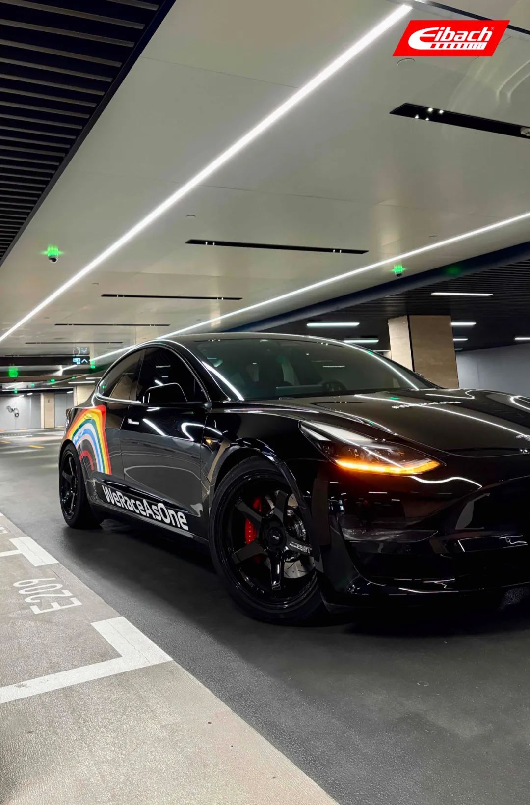 车友投稿｜特斯拉Model 3P x 艾巴赫高性能弹簧PRO-KIT(图3)