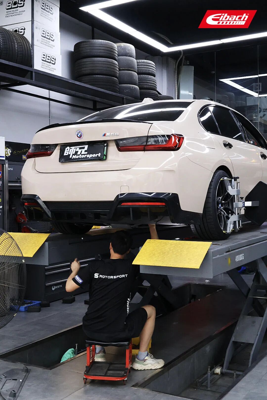 安装实例｜BMW i3 x 艾巴赫高性能弹簧PRO-KIT(图5)